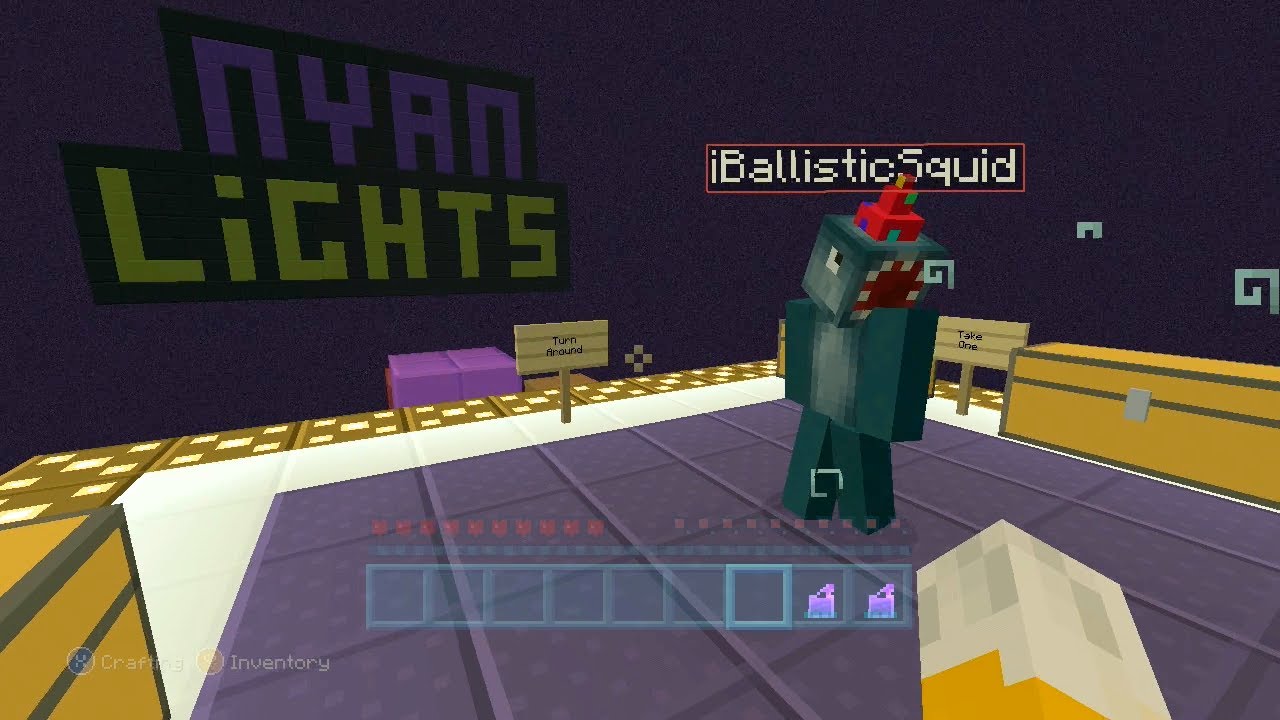 Minecraft Xbox - Nyan Lights - Parkour Race