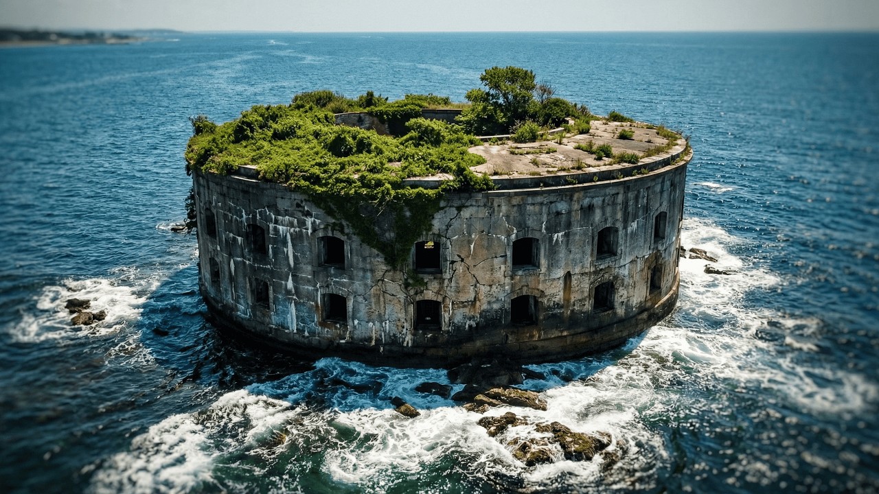 I Turned an Abandoned Sea Fort into a $750,000 Luxury House (ASMR)