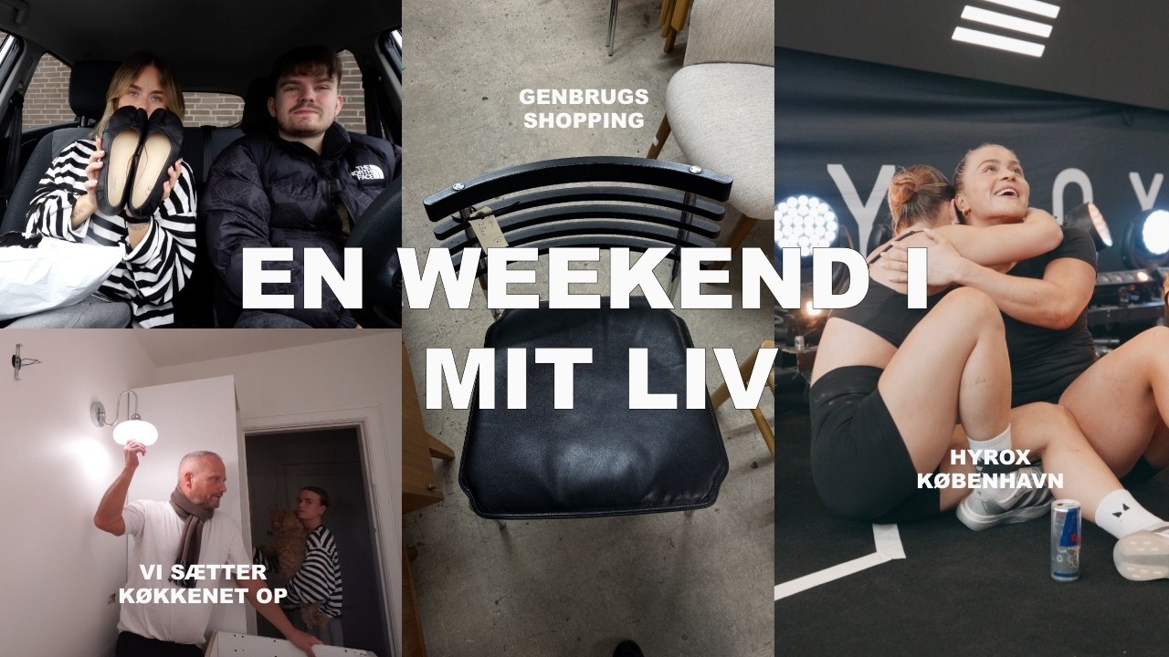 VLOG: HYROX, MINE NYESTE K&Oslash;B, GENBRUGSSHOPPING & S&AElig;TTER K&Oslash;KKEN OP