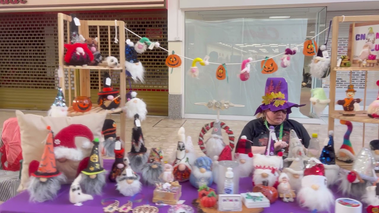 Halloween market in Kirkcaldy
