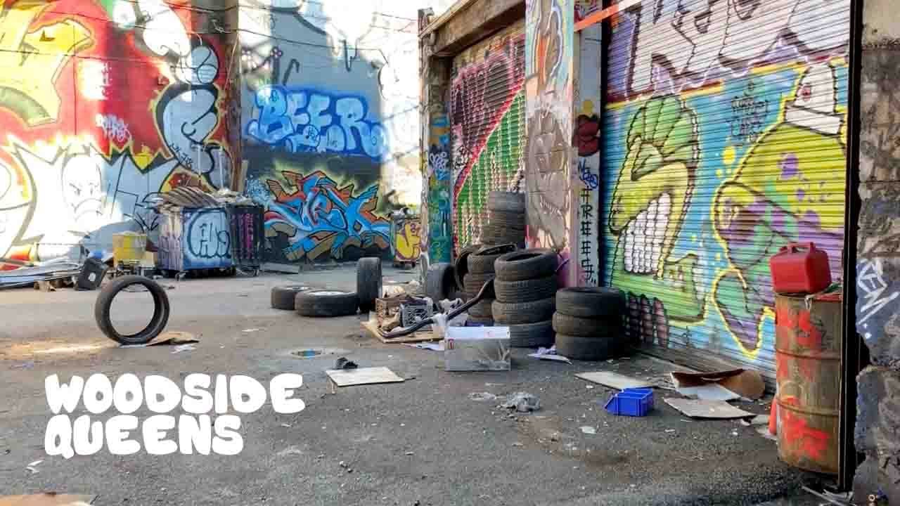 Woodside Queens Graffiti Walking Tour