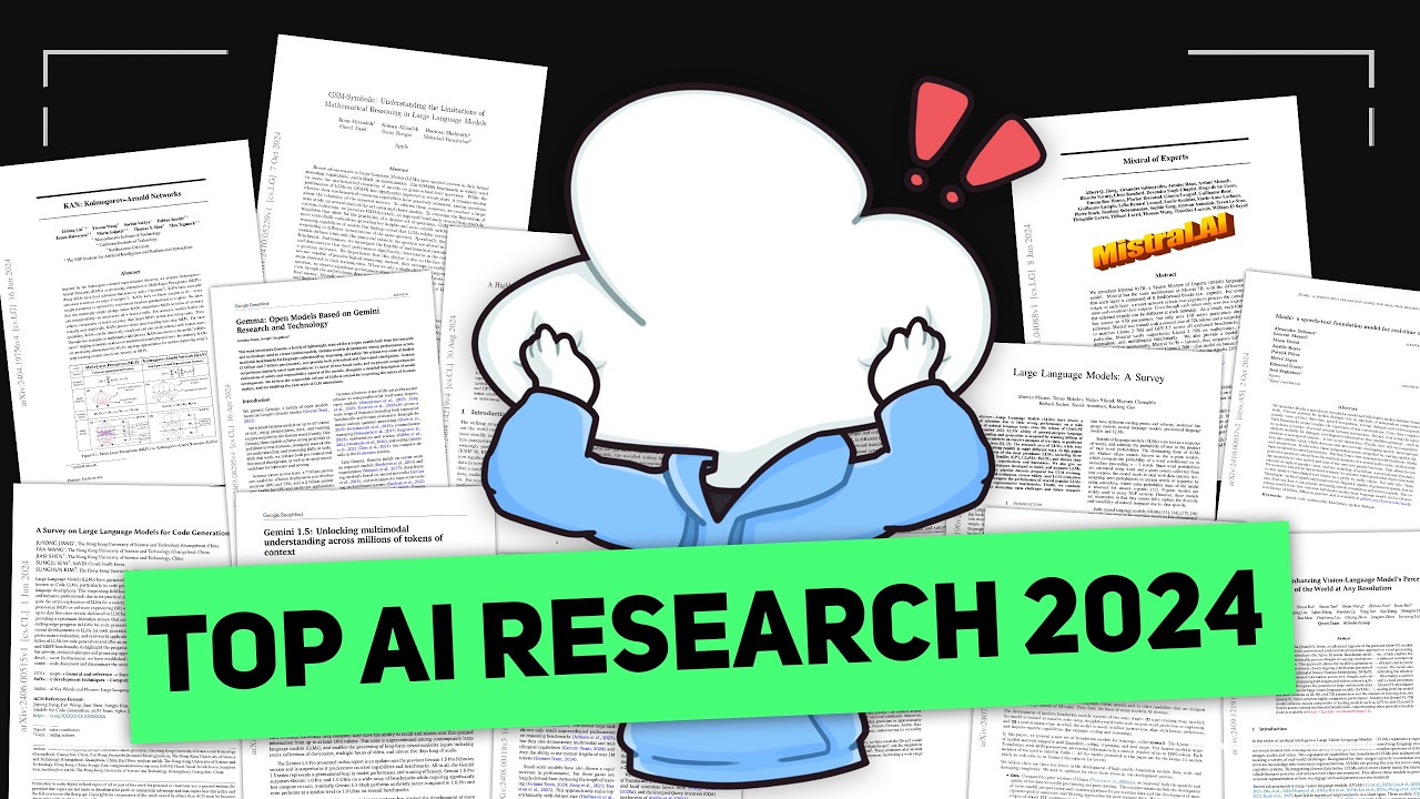 10 самых цитируемых научных работ по искусственному интеллекту в 2024 году