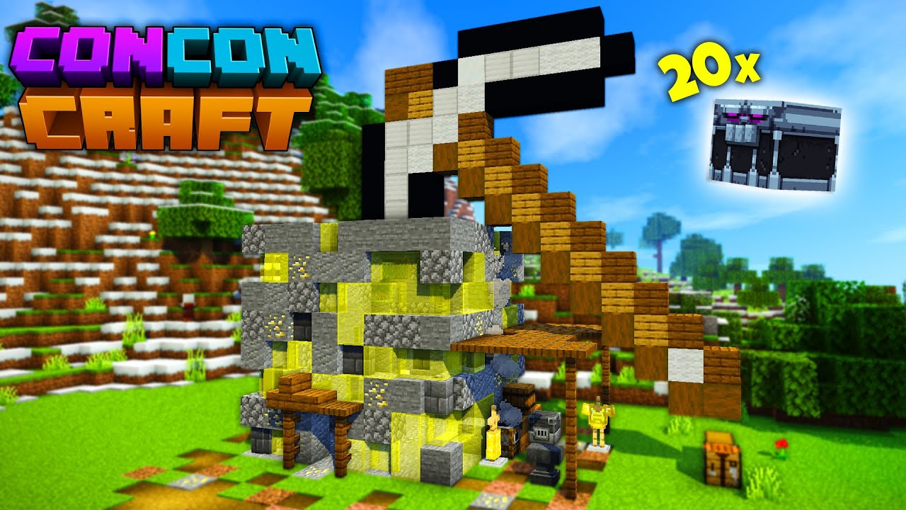 20 CONCON KASASI VE KUYUMCU DÜKKANI SATIŞI ! - Minecraft