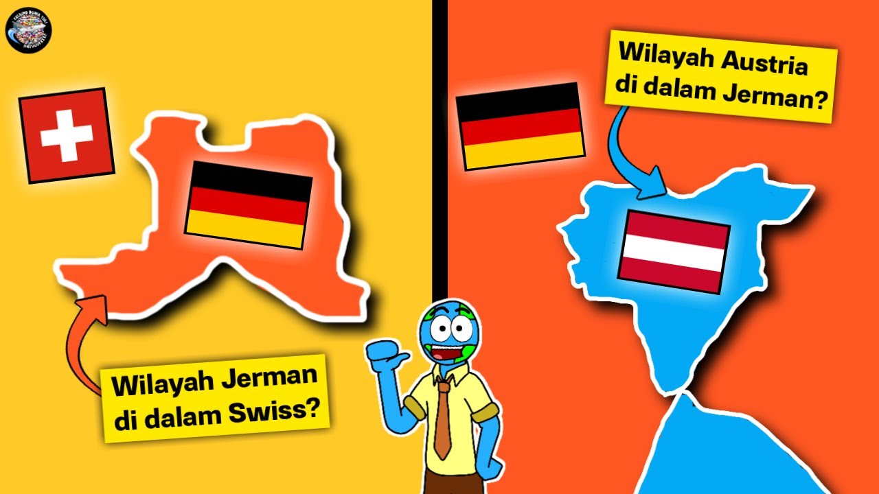 LUCU! WILAYAH JERMAN ADA DI NEGARA SWISS! INILAH BUSINGEN AM HOCHRHEIN! – Keliling Dunia Yuk!