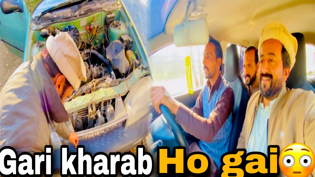 Malik sahb ki gari kharab ho gai🚙😳