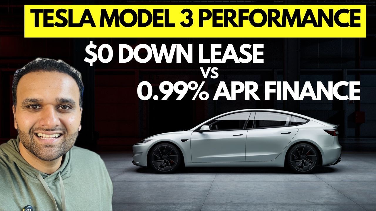 Я сравнил лизинг и финансирование Tesla Model 3 Performance | Вот лучший вариант!