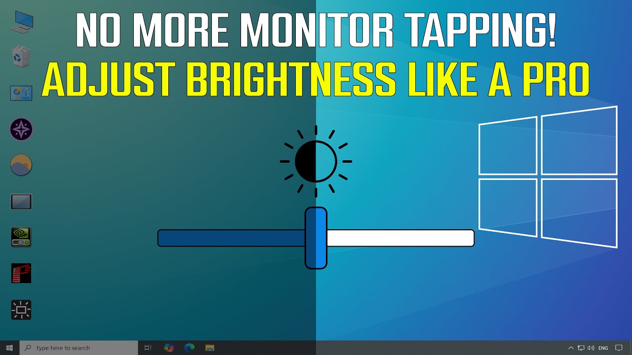 Tired of Tapping Your Monitor? Use These Apps to Adjust/Control Desktop Monitor Brightness Smoothly