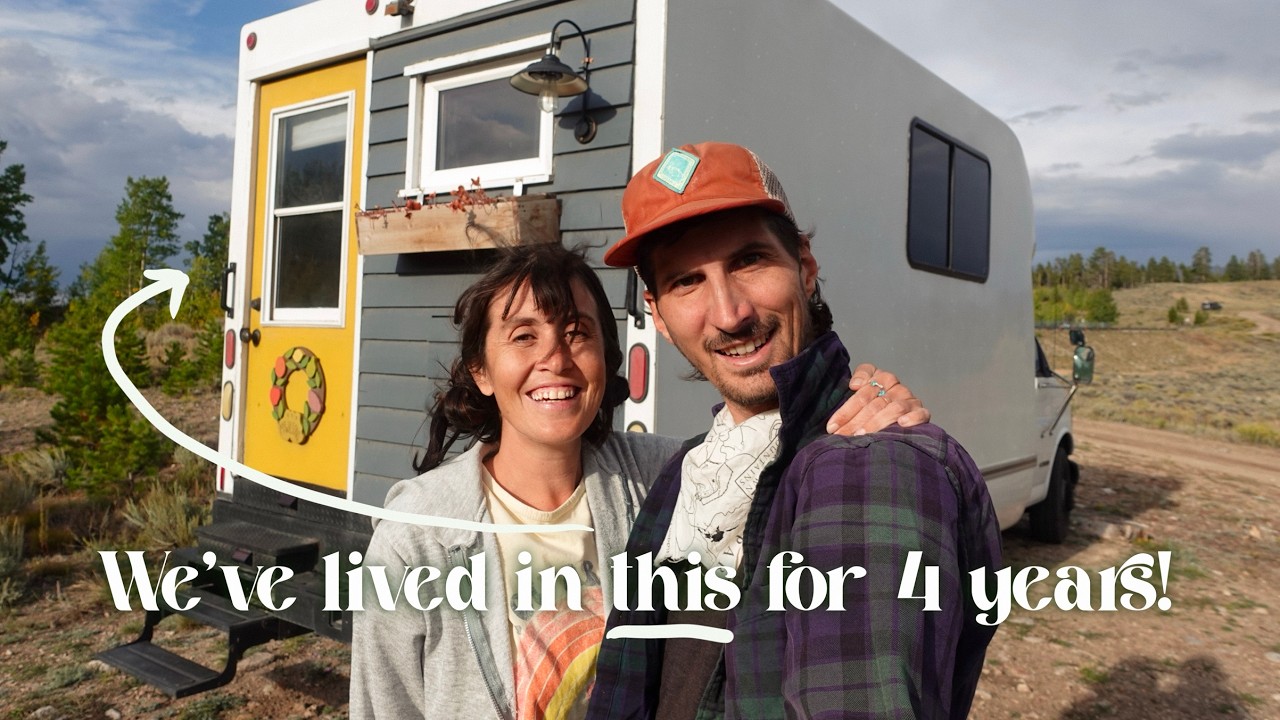 Мы живём в фургоне! Посмотрите на наш креативный маленький дом на колёсах! (Сделай сам)