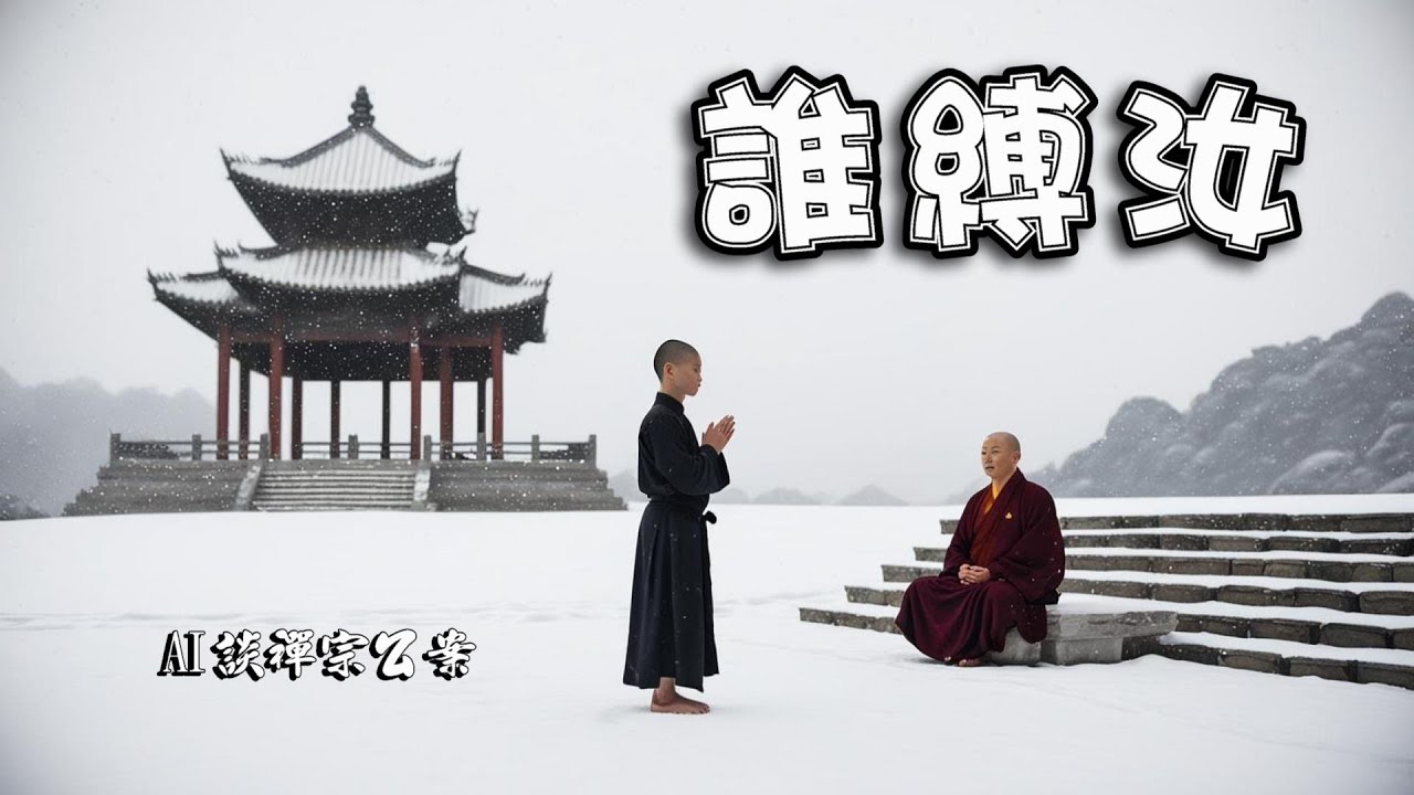 【AI談禪宗公案】004誰縛汝 |僧璨大師與小沙彌道信的簡短對話