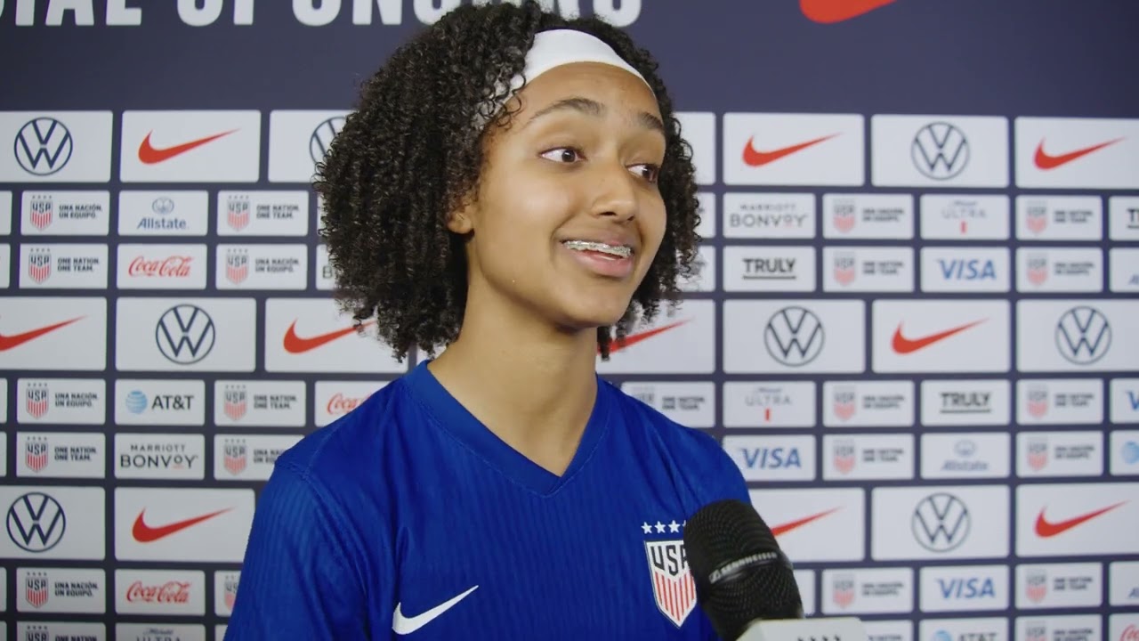 USWNT Midfielder LILY YOHANNES; Team USA beat Korea Republic