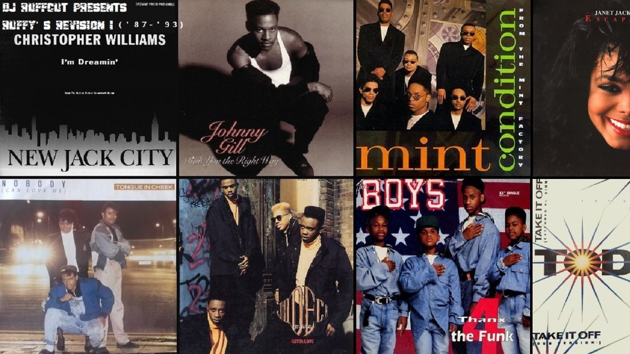 New Jack Swing, Soul & HipHop DJ Mix  '87-'93. Ruffy's Revision I (Mixtape)