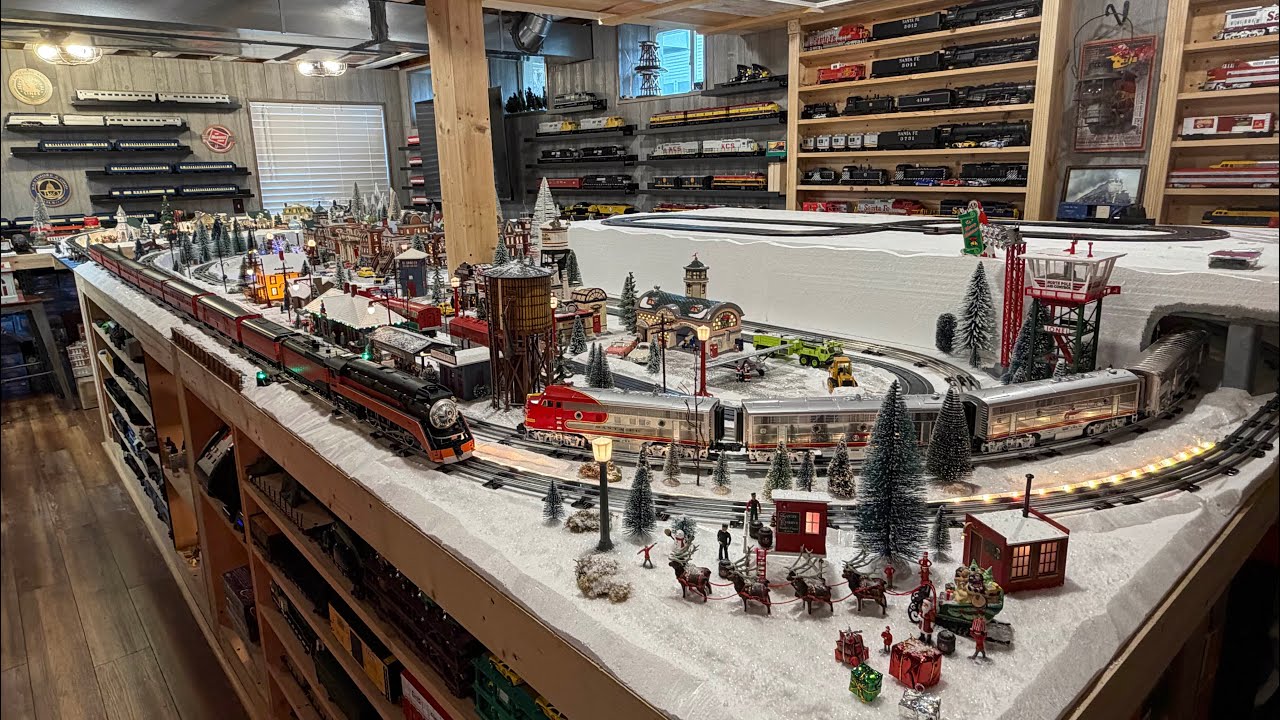 Running Trains!  Santa Fe Super Chief and Southern Pacific Lines Daylight, Plus Maintenance! 