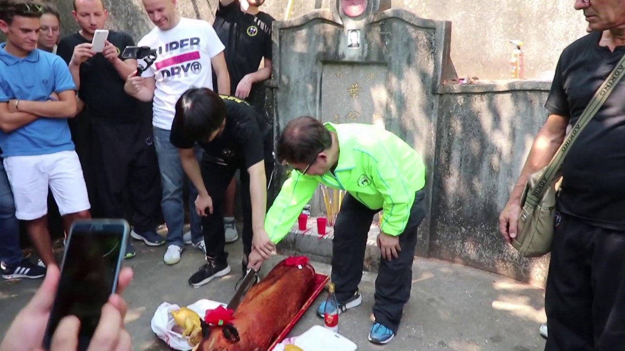Yip Man's Grave Visit 2019