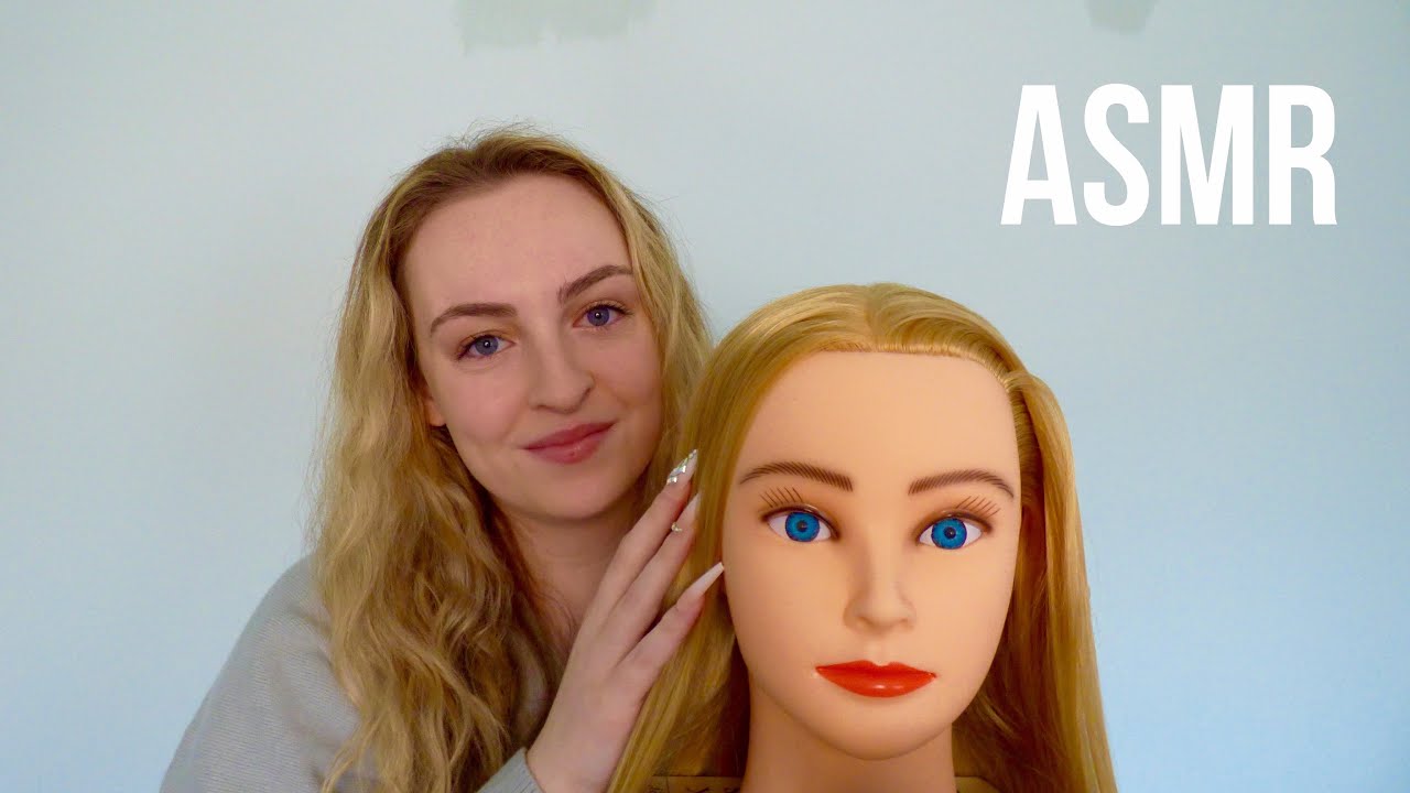 ASMR | Doll Scalp Scratching, Face Tapping, Hairplay & More! ✨
