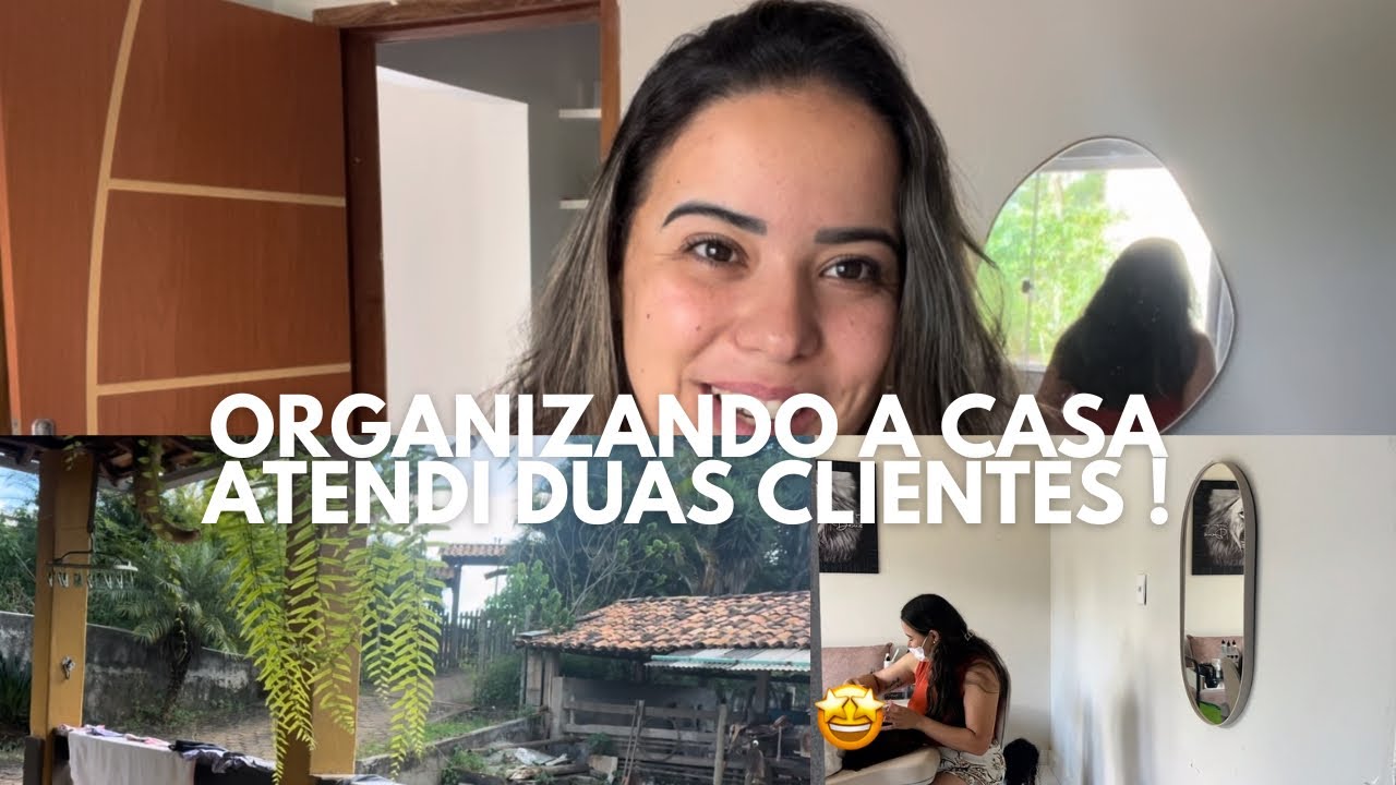 ORGANIZAÇÃO ATENDENDO CLIENTES NA MINHA SALA / CASA DOS MEUS AVÓS 🏡❤️🙏🏻