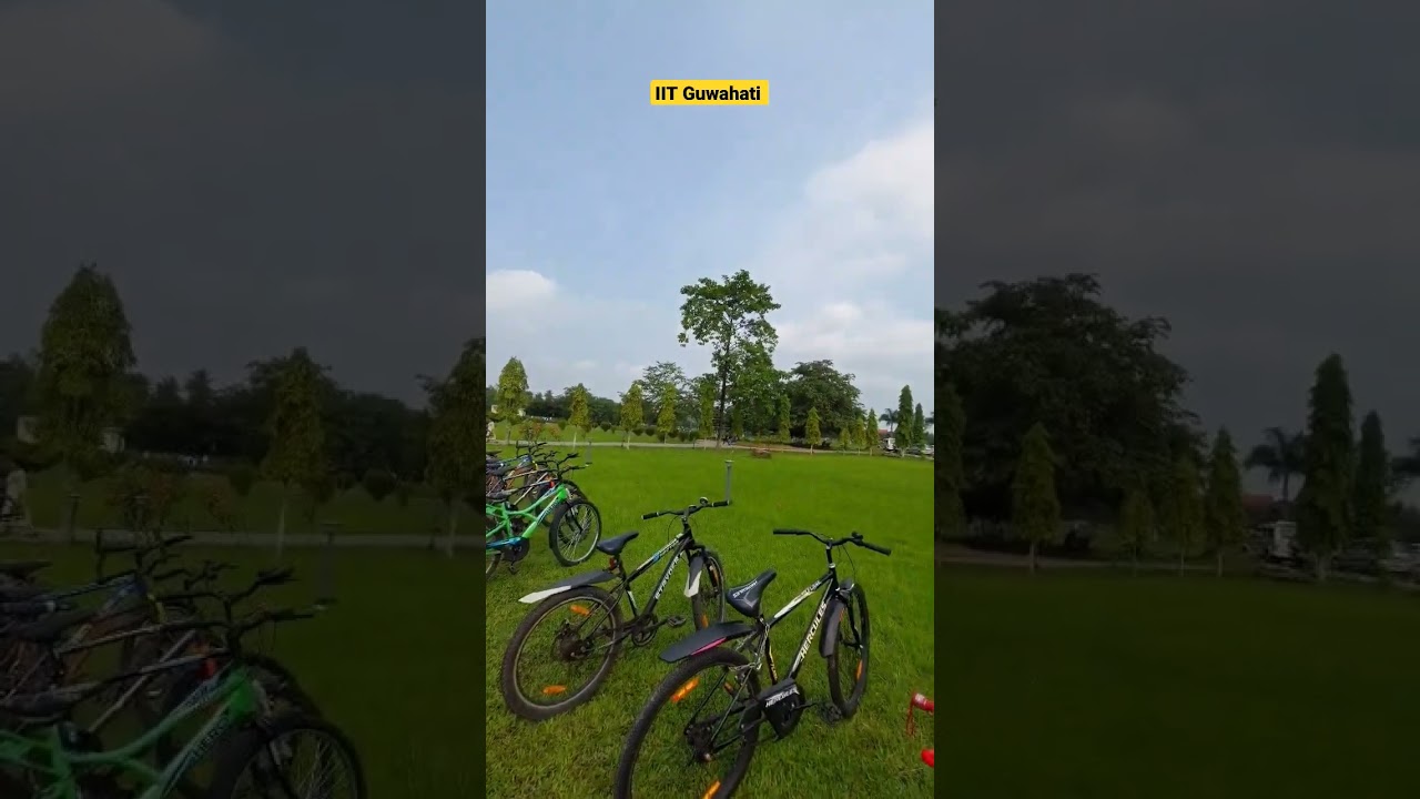 Green and Lush IIT Guwahati | #iitguwahati #iitg #iit #jeeadvanced #viralvideo #shorts #trending