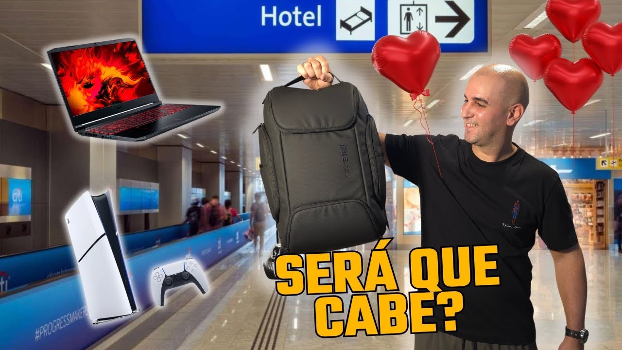 Essa mochila parece um BURACO NEGRO! Conheça a Bange BG-7267