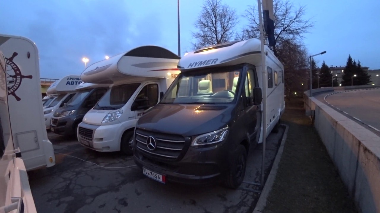 Дом на колесах на Mercedes-Benz Sprinter Hymer BMC-T 680, 2020 год, обзор по  просьбе подписчка.