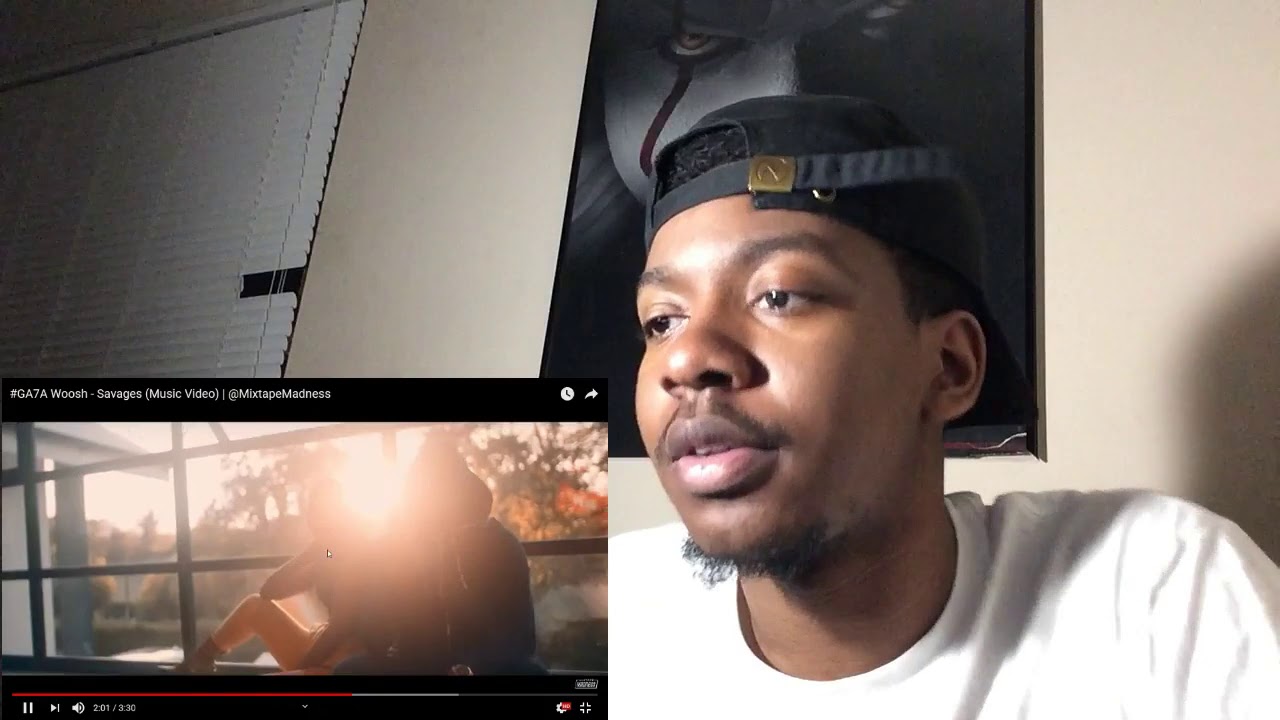 AMERICAN REACTS TO UK DRILL #GA7A Woosh - Savages (Music Video)