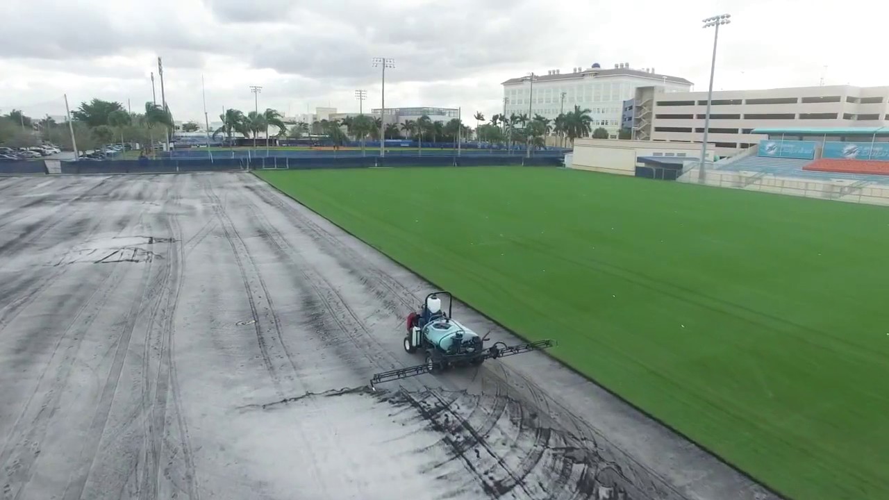 Mirimichi Green Treats Miami Dolphins Practice Field