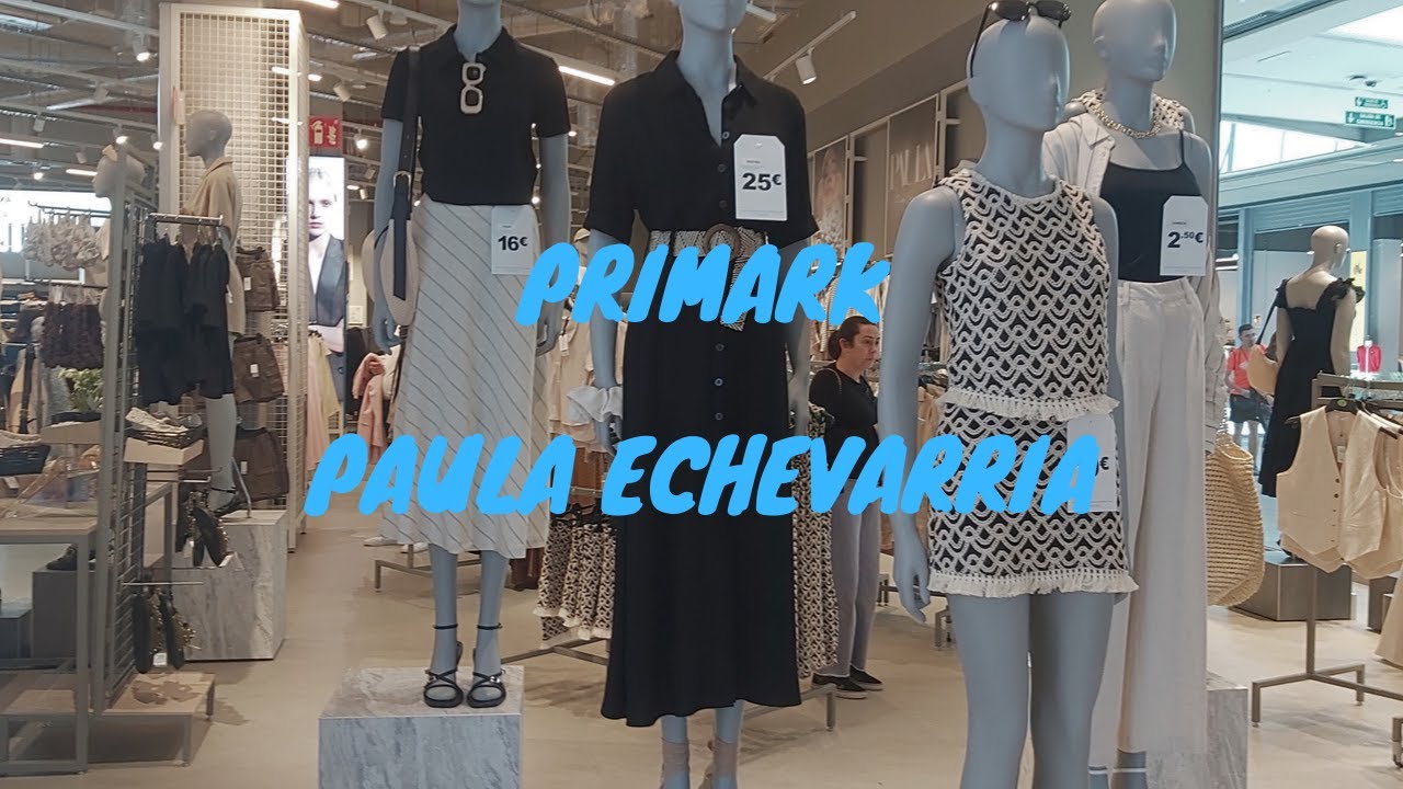 PRIMARK Y PAULA ECHEVARRIA ropa de vestir y sport