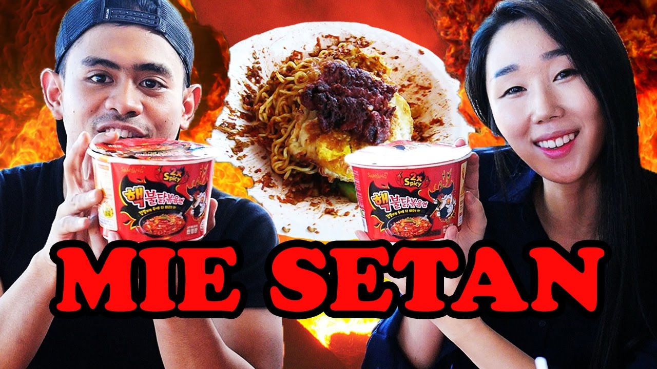Mie Abang adek VS Nuclear Samyang ft. Tanboy Kun