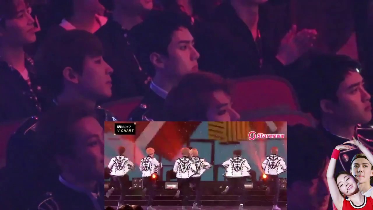 170408 EXO REACT TO NCT DREAM - CHEWING GUM + MY FIRST AND LAST