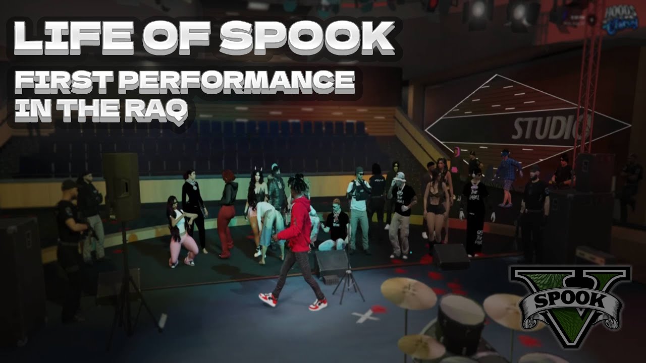 Spook’s FIRST Performance in CHIRAQ 🔥 | GTA RP Concert | HOODS OF CHIRAQ
