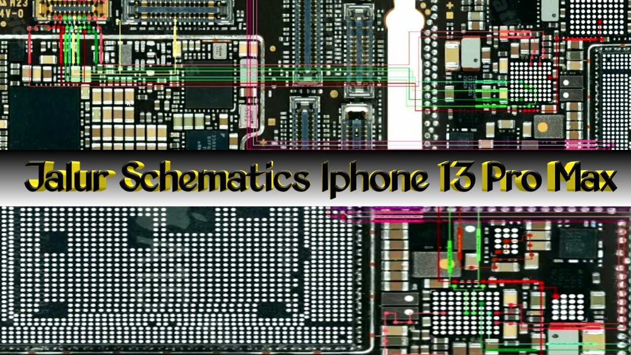 Jalur Schematics Iphone 13 Pro Max