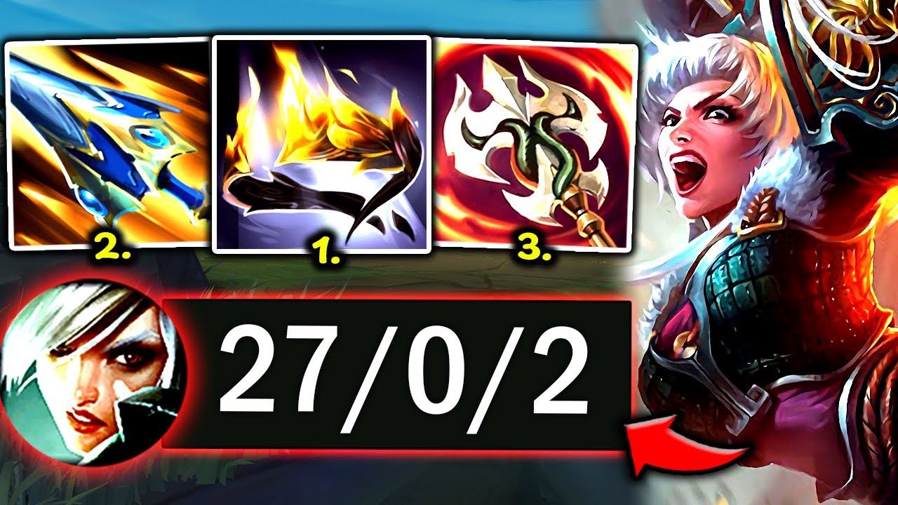 RIVEN TOP CAN 1V5 AND MELT YOUR WHOLE TEAM (S+ TIER) - 2025 RIVEN TOP GAMEPLAY! (2025 Riven Guide)