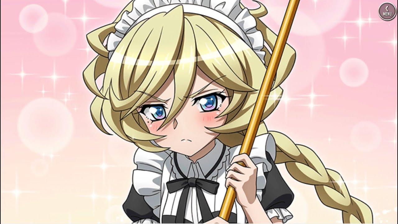 【シンフォギアXD】キャロルは見習いメイド　メモリアカード【バーサスイベントVer.バレンタイン】