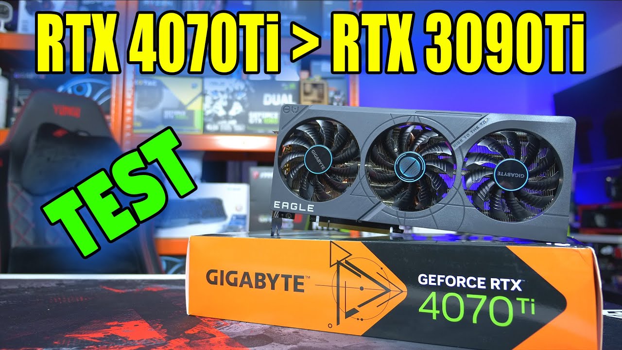 Nvidia RTX4070Ti - test karty szybszej i tańszej od RTX3090Ti