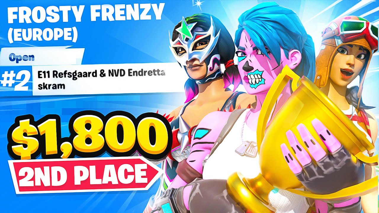 2ND PLACE in FROSTY FRENZY FINALS ❄️ ($1800) | Endretta