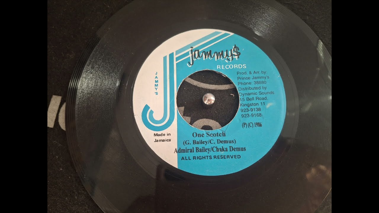 Admiral Bailey & Chaka Demus – One Scotch + Version 7'