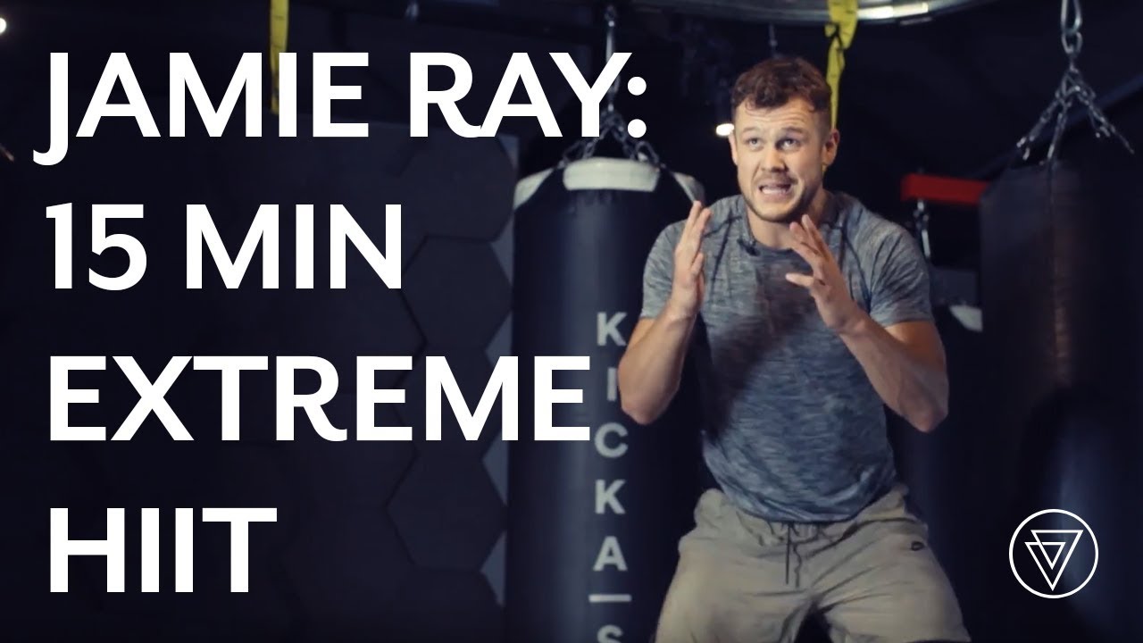 Jamie Ray | 15 Minute EXTREME HIIT Workout 2  | Strength Building
