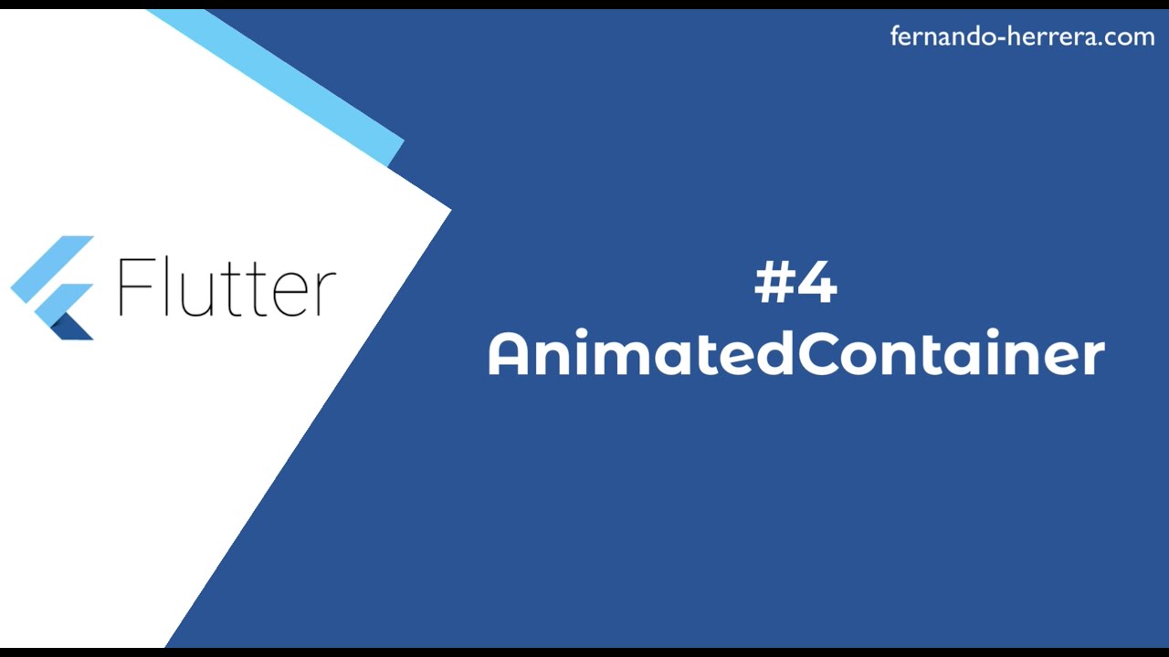 Animated Container - Widget de la Semana