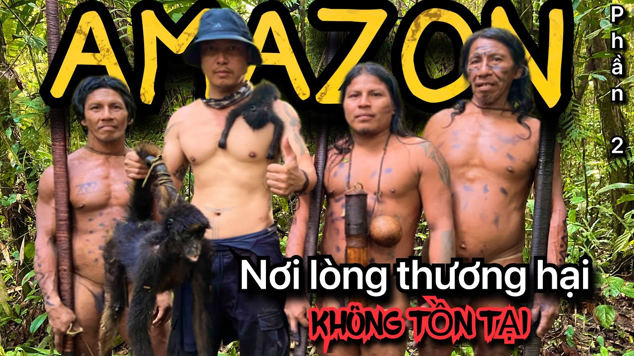 🇪🇨 HUNTING MONKEYS with a NATIVE TRIBE in the HEART of the AMAZON | The Waorani