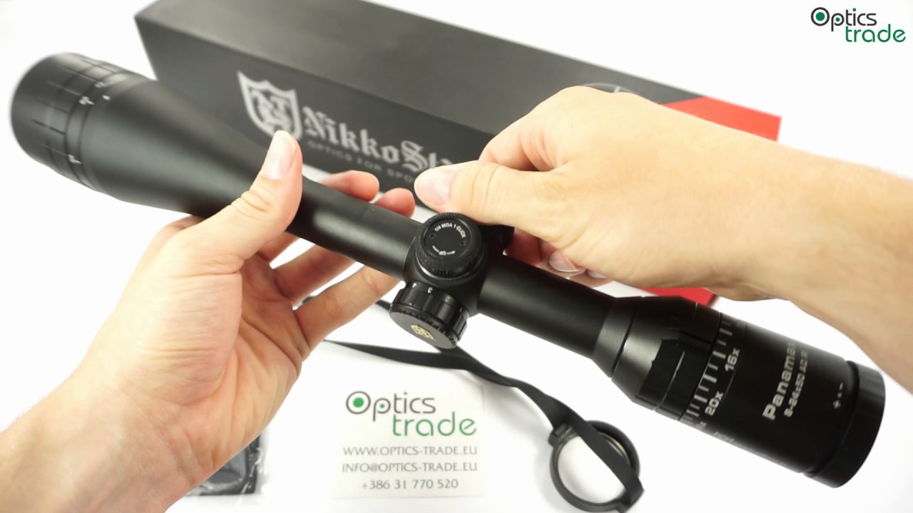 Nikko Stirling Panamax 8-24x50 LR Rifle Scope review