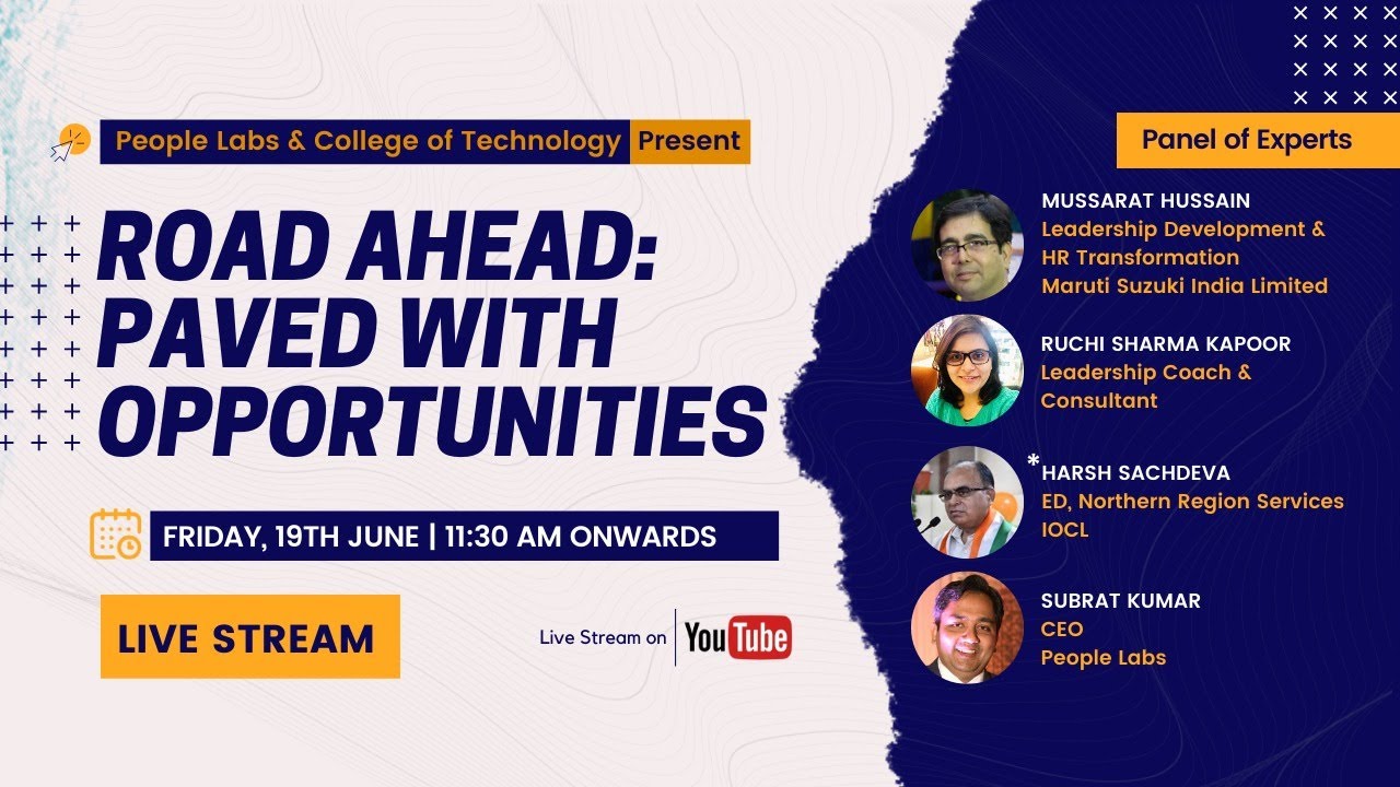 Webinar #9 : Road Ahead: Paved with Opportunities ( (Exclusive for CoT - GB Pant University)