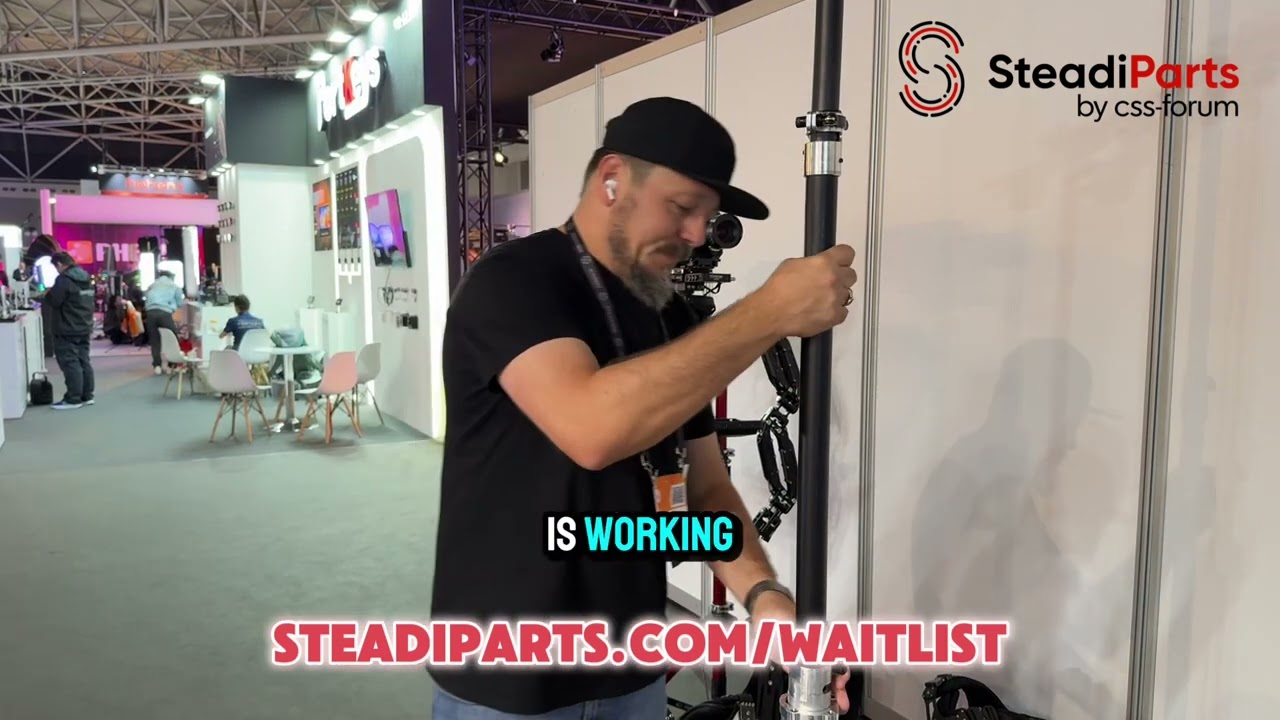 The SteadiStand from SteadiParts #steadicamoperator #steadicam 
