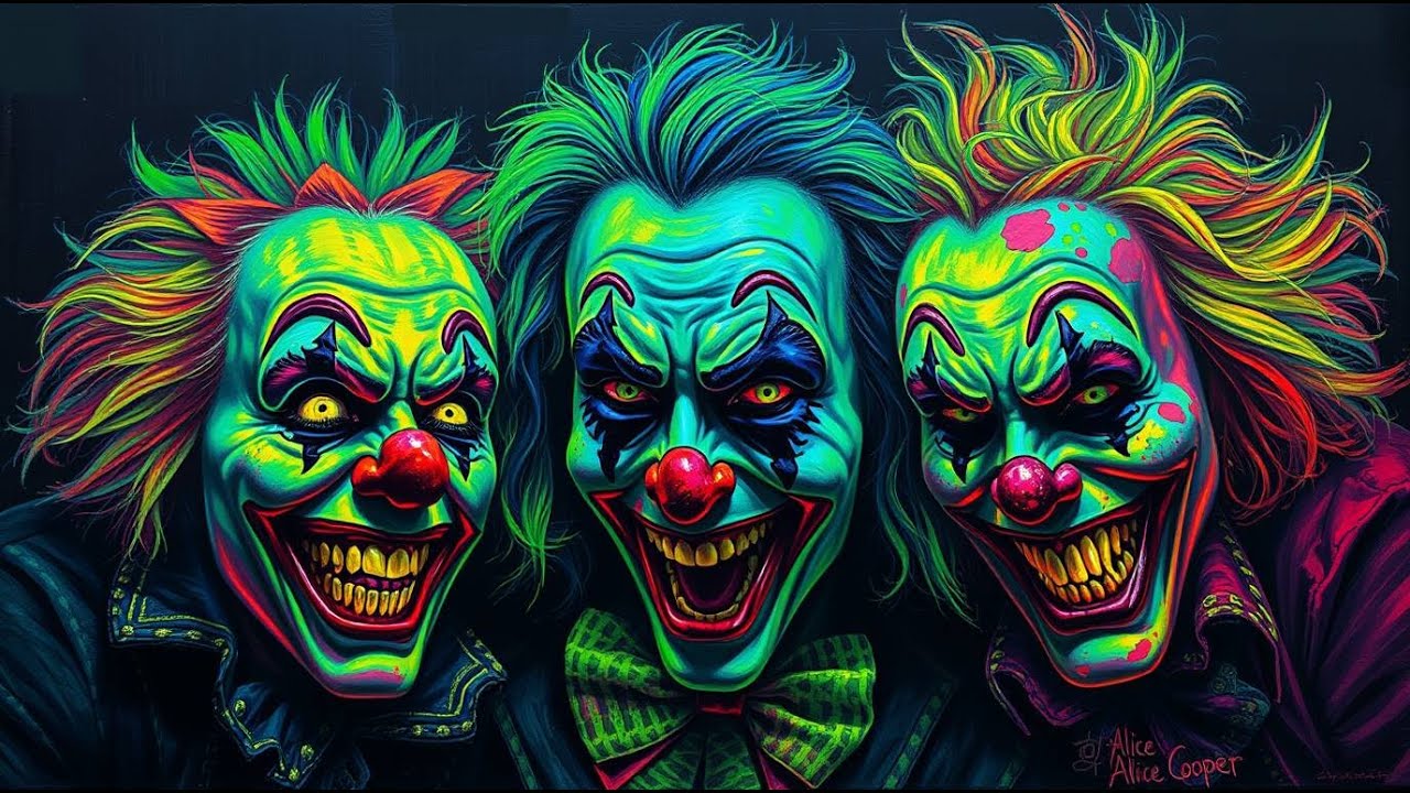 Can't Sleep, Clowns Will Eat Me - Alice Cooper (Unofficial Music Video)