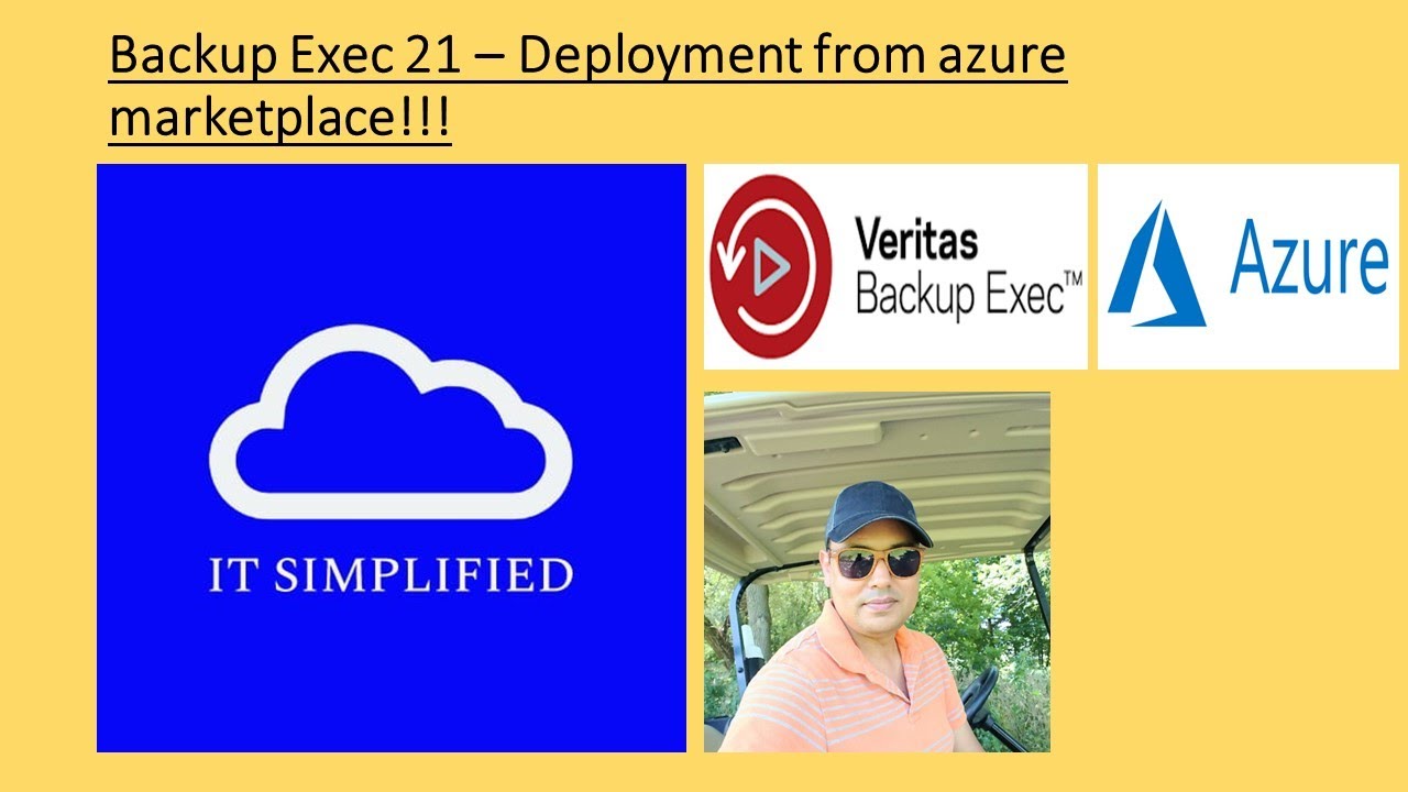 Backup Exec 21 - Deployment from Azure Marketplace !!!