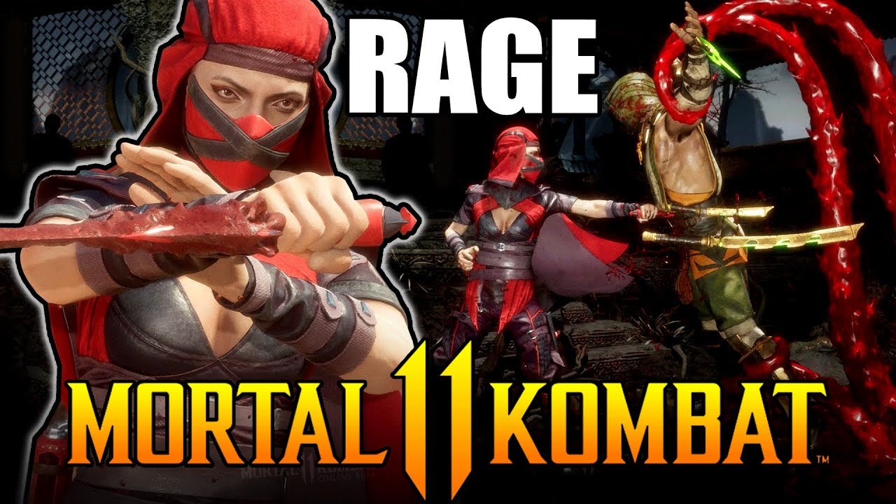 Mortal Kombat 11 - Skarlet Makes Players RAGE! Online Beta Matches