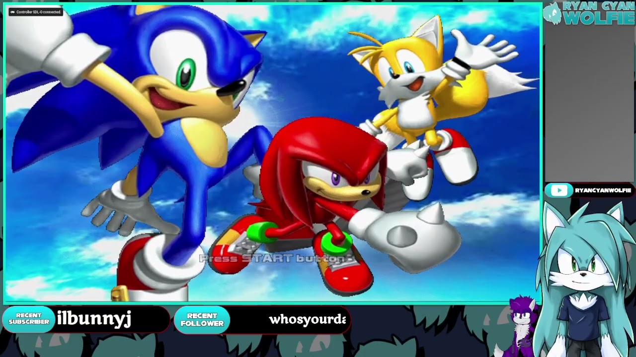 Sonic Heroes Race to 100% has begun (Sonic Heroes)