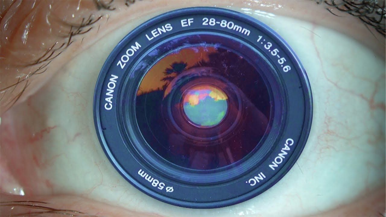 El ojo como cámara fotográfica o de vídeo. Centro de Oftalmología Bonafonte.