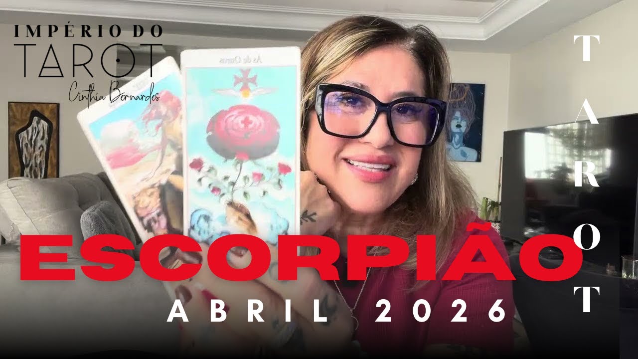 ESCORPIÃO ♏️ ABRIL/26 SAINDO DO FUNDO DO POÇO E SE TORNANDO O SEU PRÓPRIO ALQUIMISTA!