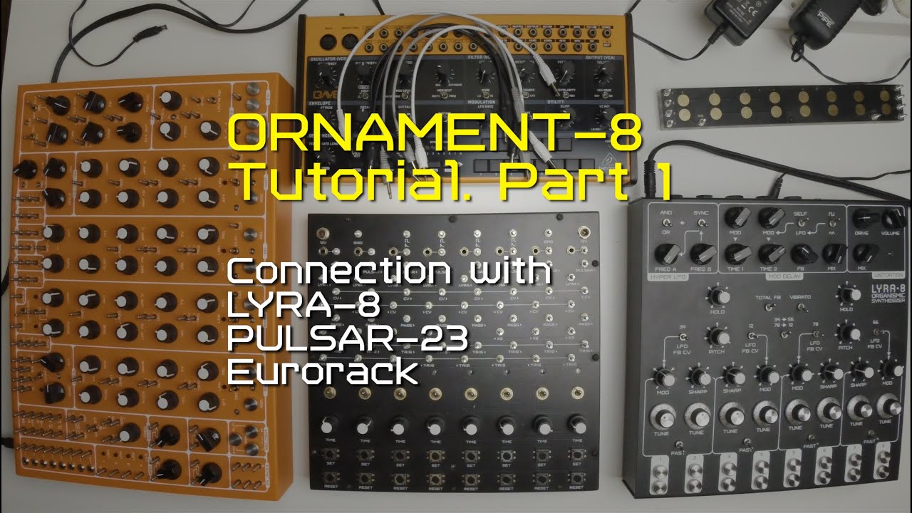 ORNAMENT-8 Tutorial Part 1 (basic connection)