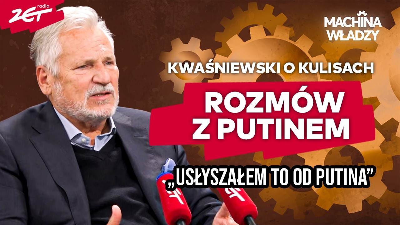 Kwaśniewski o kulisach rozm&oacute;w z Putinem. 