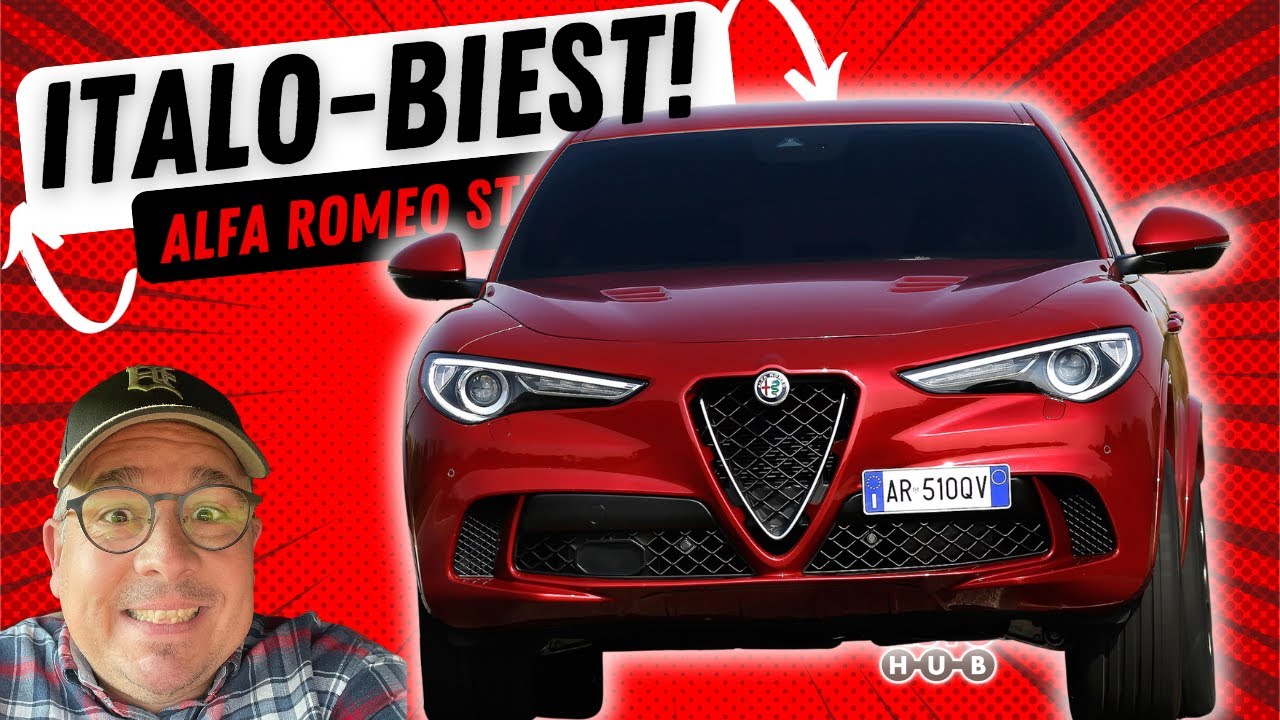 Der 510 PS #Stelvio: Ein Tier aus Italien - #Alfa #Romeo 🤘