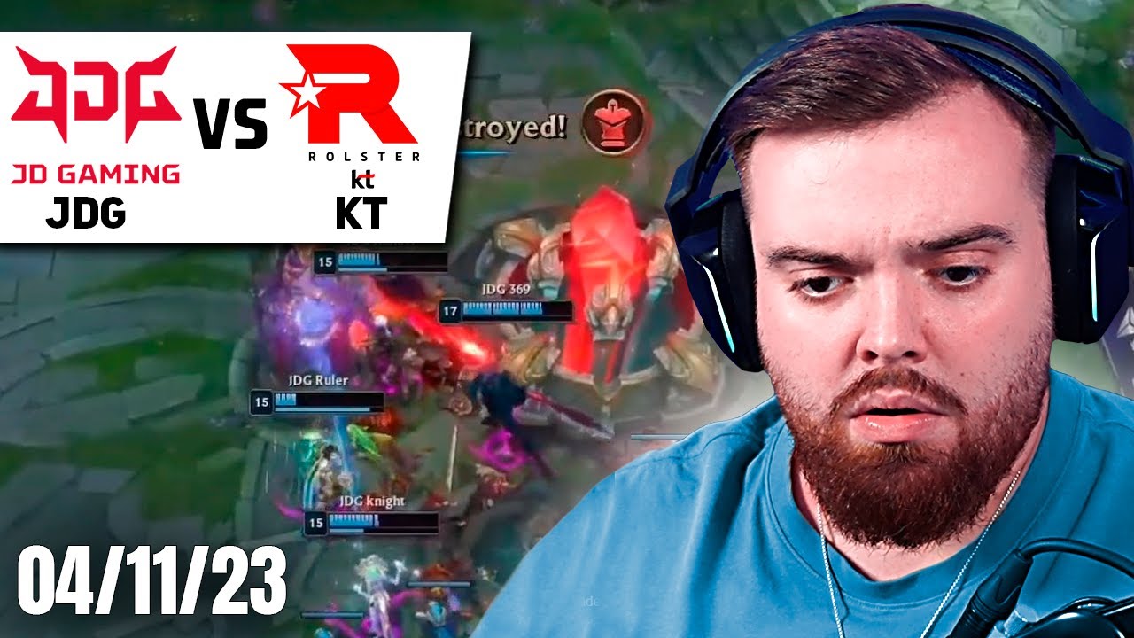 WORLDS 2023 - JDG vs KT - CUARTOS DE FINAL - BO5
